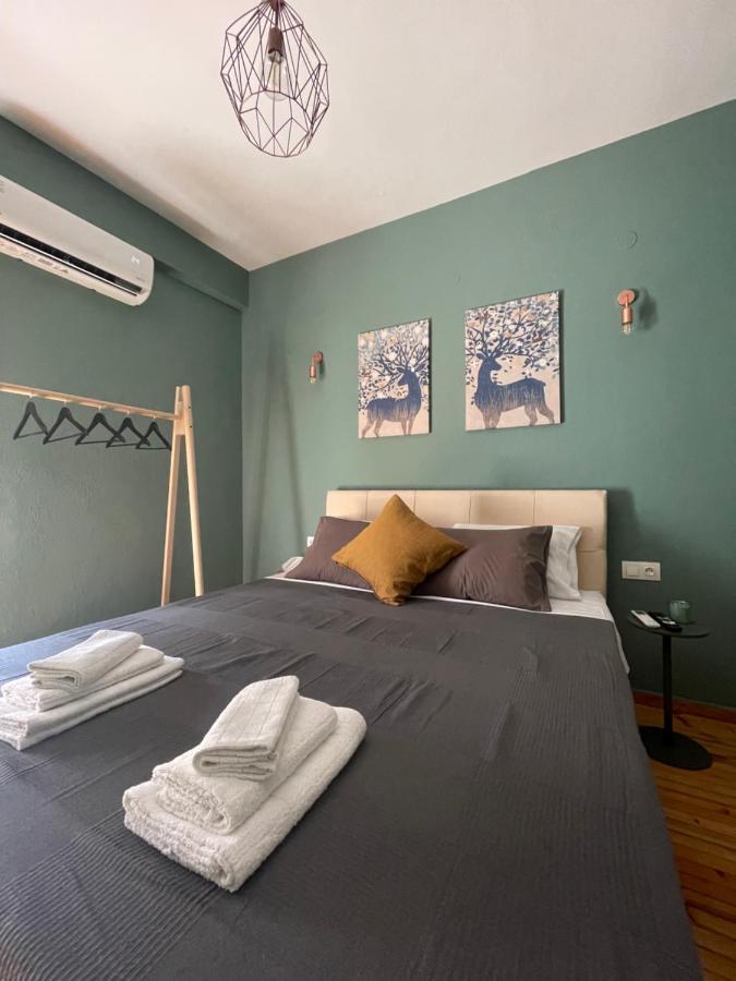2Bd - Deer Traveler Family Apt Apartman Szaloniki Kültér fotó